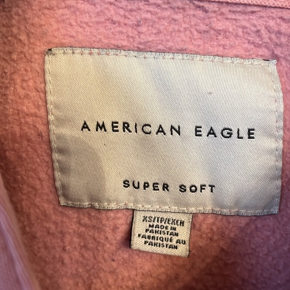 American eagle pink and black hoodie - Picture 4 of 4